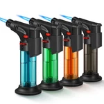 Samniu 4 Pack Of Torch Lighter, Jet Flame, Butane Gas, Mini Refillable SN002. Fixed Price $31.84.