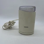 Vintage Krups Touch-top 208O-70 Coffee Mill Grinder + Original Box. Fixed Price $16.95.
