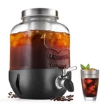 Cold Brew Coffee Maker, 1 Iced With Gallon, Silver. Fixed Price $75.49.