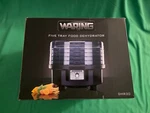 Waring 620W Five Stackable Tray Food Dehydrator DHR30 4 Settings Fruit Jerky. Fixed Price $39.95.
