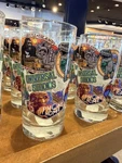 Universal Studios Retro Glass Cup Souvenir Collectible King Kong Jurassic. Fixed Price $39.99.