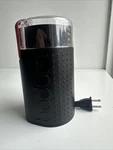 Bodum Coffee Grinder Mill Electric Black Red 11160-3 Bistro Blade Bean. Fixed Price $13.99.