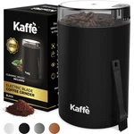 Kaffe One-touch Coffee Grinder Electric W/cleaning Brush, Black. Fixed Price $19.99.