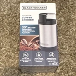 Black+decker CBG110S Blade Coffee Grinder Stainless Steel Silver/black Brand New. Fixed Price $16.99.