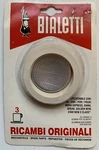 Bialetti Moka Express Dama Break Golden New Star Class, (3) Gaskets (1) Filter. Fixed Price $19.99.