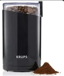 Krups F203 Black Coffee Mill Spice Bean Grinder Electric Ground Push Button. Fixed Price $16.90.