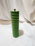 Addison Ross Black Peppercorn Dry Rock Salt Grinder Green Twister Leaf. Fixed Price $59.00.