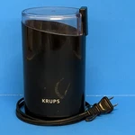 Krups F203 Electric Spice And Coffee Grinder Black. Fixed Price $9.95.