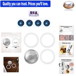 4PCS Coffee Maker Gasket & Filter Set For Bialetti Dama Venus Musa 3 Cups. Fixed Price $9.85.