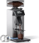 Amzchef Commercial Flat Burr Coffee Grinder, All-metal Chamber Electric Espresso. Fixed Price $234.51.