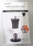 New Kyocera Advanced Ceramic Coffee Grinder Black Cm 40. Fixed Price $29.99.