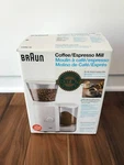 Braun Kmm Type 3045 Coffee Bean Burr Grinder Espresso Mill White. Fixed Price $39.99.
