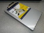 Saunders Recycled Aluminum Silver Clipboard Dual Double Storage 00245. Fixed Price $14.99.