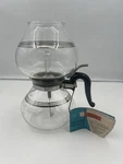 Vtg Sears Glass Vacuum Coffee Maker Pyrex Very Rare With Tags Siphon UWA-8. Fixed Price $99.99.