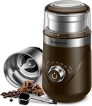 Electric Super Silent Blade Coffee Grinder, Timed Control Rotary Knob, Adj. Fixed Price $60.56.
