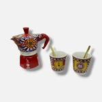 Bialetti X Dolce & Gabbana Red Moka Stovetop Coffee Espresso Maker 3-PIECE Set. Fixed Price $250.00.