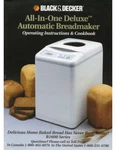 Black & Decker Bread Maker Machine Directions Instruction Manual Recipes Various. Fixed Price $19.99.
