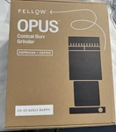Fellow Opus Conical Burr Grinder Matte Black Electric Coffee C6-40. Fixed Price $139.99.