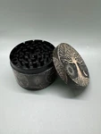 2.5" Tobacco Grinder Spice Herbal 4 Pc Metal Chromium Alloy Smoke Crusher. Fixed Price $8.99.