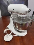Kitchenaid Ultra Power KSM90PSWH Stand Mixer White 4.5QT Tested Works. Fixed Price $90.30.